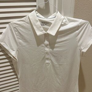 Nike Women's Cream Button Down Shirt